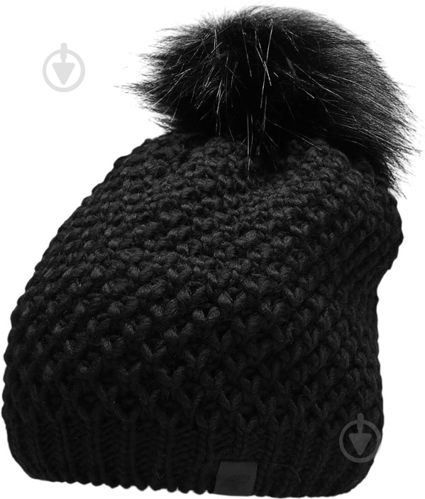 Шапка 4F 4FAW23ACAPF300-20S р.one size black - фото 1