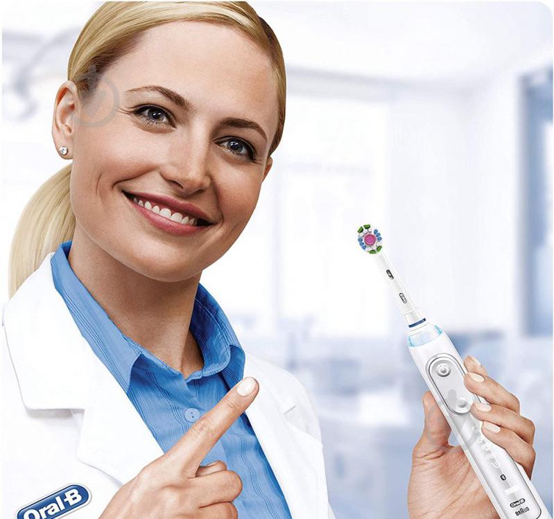 Насадка для електричної зубної щітки Oral-B 3D White EB18RB CleanMaximiser (2) (EB18RB) - фото 5