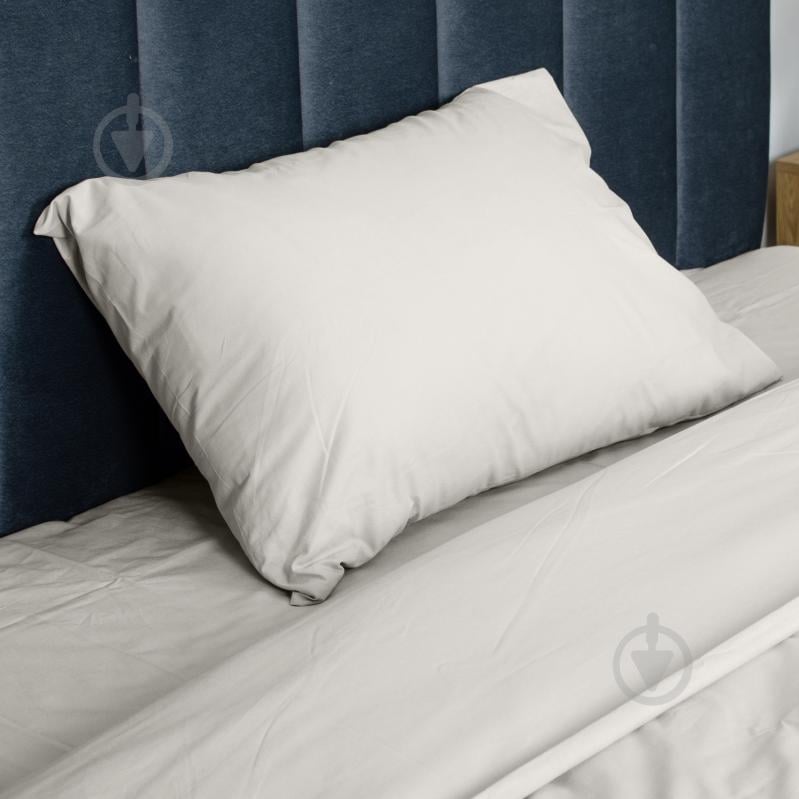 Простынь Моно 160x220 см бежевый - фото 3