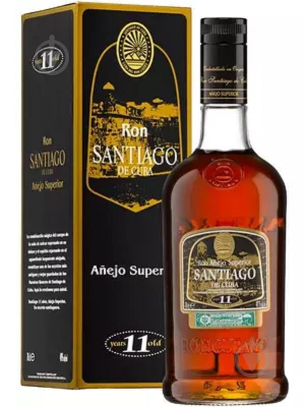 Ром Santiago de Cuba Anejo Superior 11YO 0,7 л - фото 1