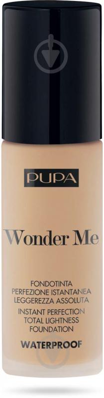 Тональная основа Pupa Wonder Me Fluid Foundation (035) Medium Sand 30 мл - фото 1