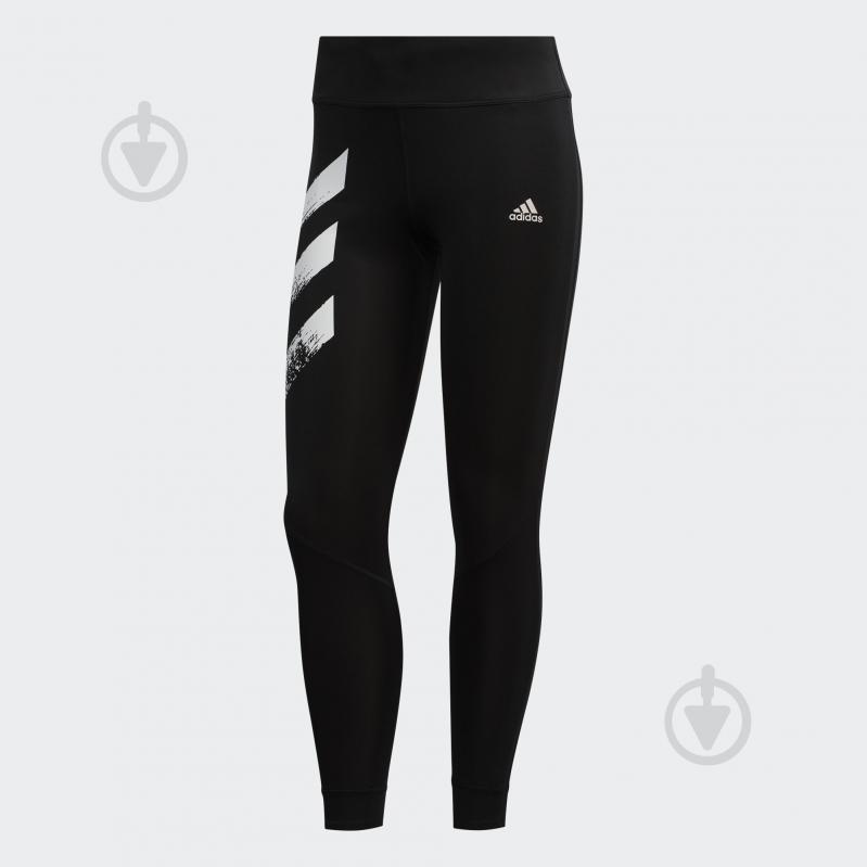 Лосины Adidas OWN THE RUN TGT FP7539 р.M черный - фото 1