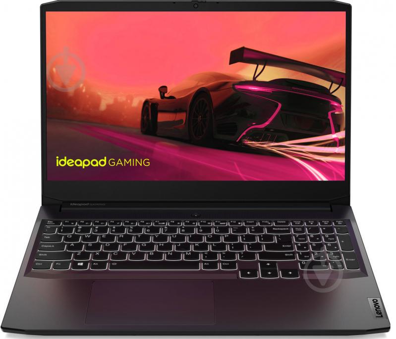 Ноутбук Lenovo IdeaPad Gaming 3 15ACH6 15,6" (82K2020WRA) shadow black - фото 1