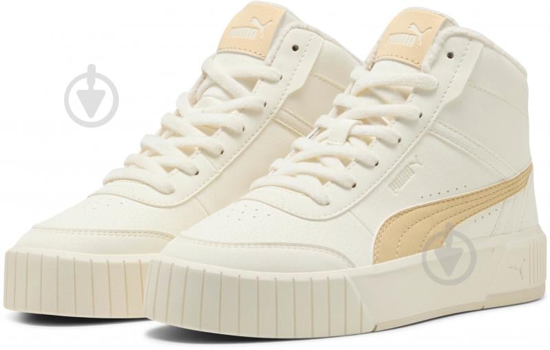 Ботинки Puma Carina Mia Mid WTR 40358402 р.38 бежевый - фото 3 Ботинки Puma Carina Mia Mid WTR 40358402 р.38 бежевый - фото 3