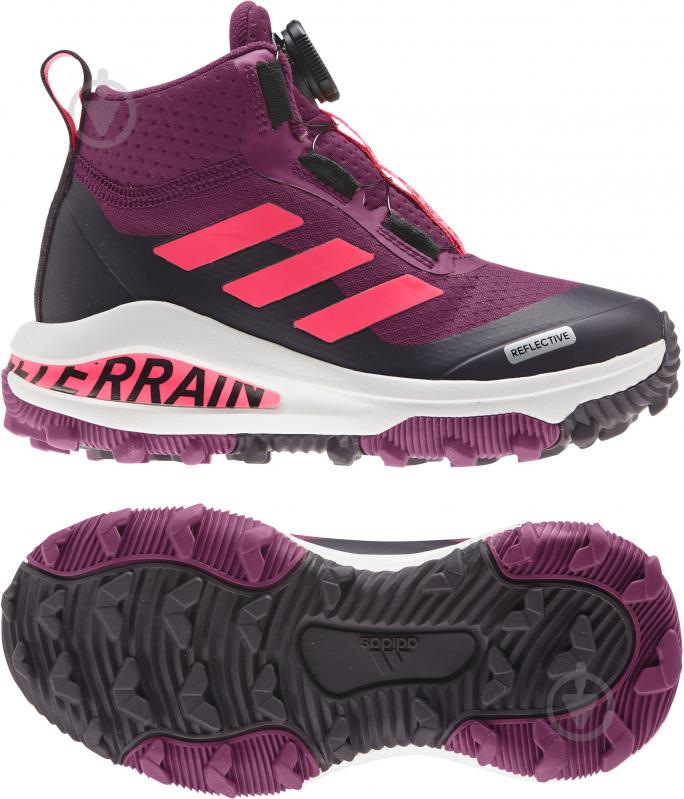 Черевики Adidas FortaRun BOA ATR C. FV3487 р.30 червоний - фото 10