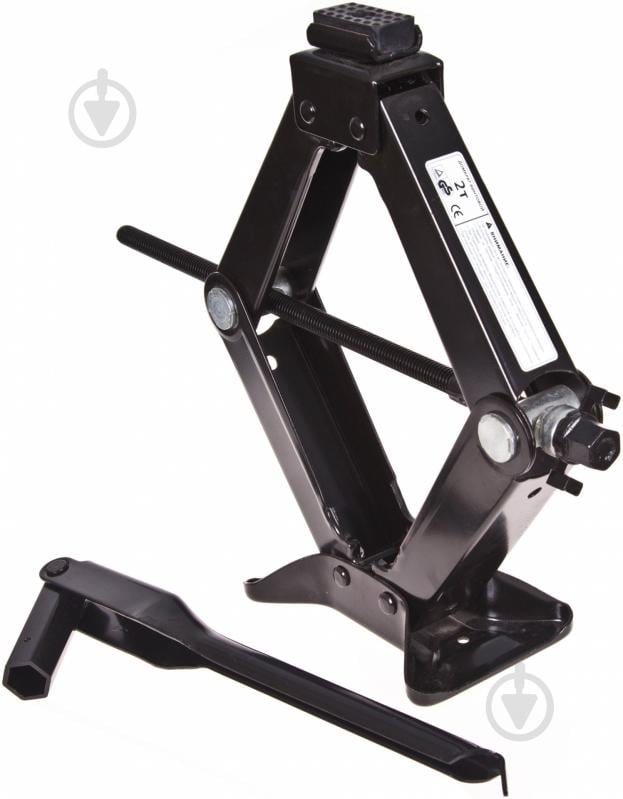 Домкрат механічний ромбічний Vitol гумовий упор DB-1132T 2 т - фото 14