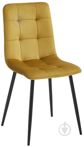 Стул Fly FS1 Dark Yellow-64 желтый / черный - фото 1