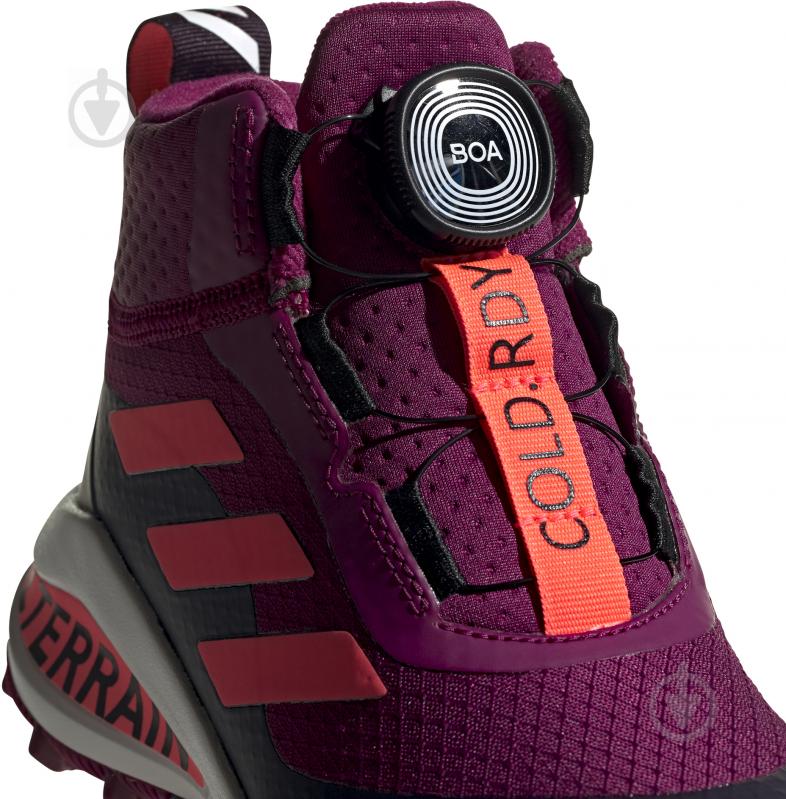 Черевики Adidas FortaRun BOA ATR C. FV3487 р.30,5 червоний - фото 3