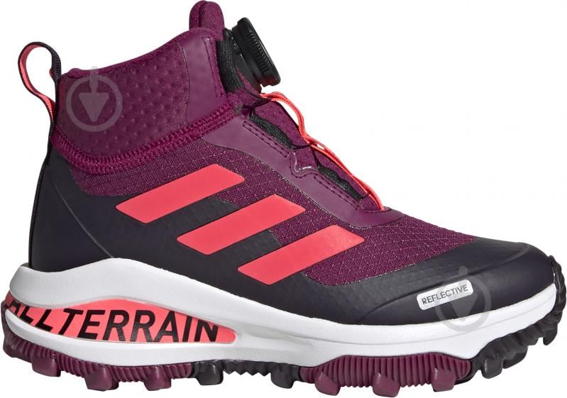 Черевики Adidas FortaRun BOA ATR C. FV3487 р.30,5 червоний - фото 8