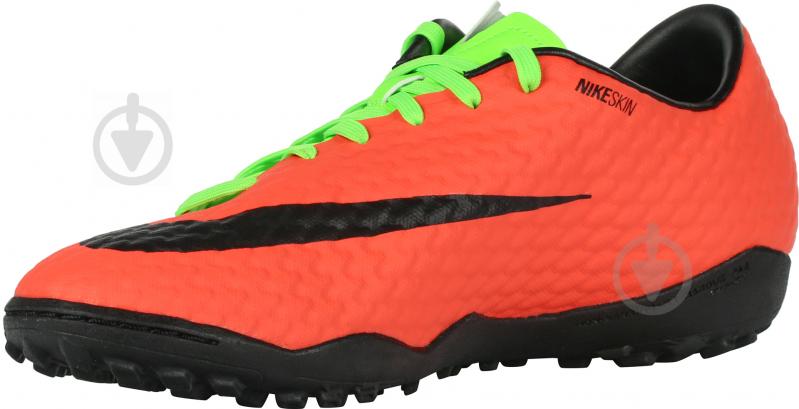 Сороконожки Nike HYPERVENOMX PHELON III TF 852562-308 р.42,5 зеленый - фото 4