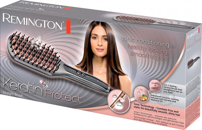 Щетка-выпрямитель Remington CB7480 Keratin Protect - фото 4