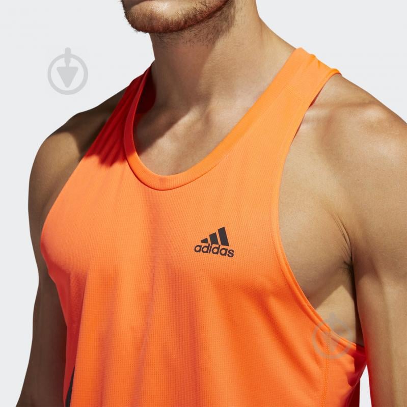 Майка Adidas OTR SINGLET 3S FQ2530 р.2XL оранжевый - фото 7