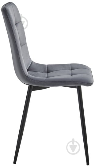 Стул Fly FS1 Grey-40 серый / черный - фото 3