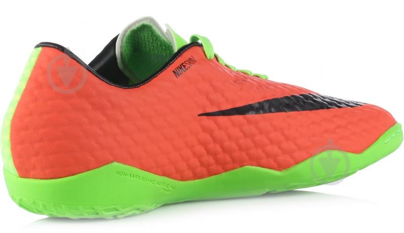 Футзальне взуття Nike HYPERVENOMX PHELON III IC 852563-308 р.41 зелений - фото 3