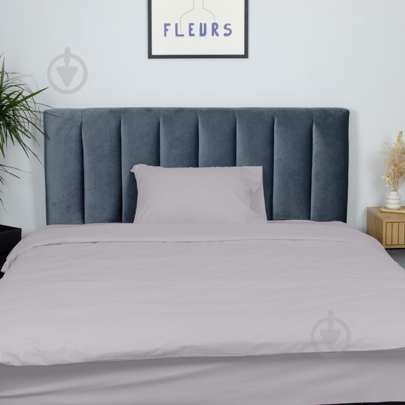 Простирадло Моно 240x220 см сизий - фото 2 Простирадло Моно 240x220 см сизий - фото 2