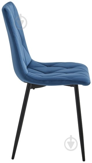 Стілець Fly FS2 Blue-48 синій / чорний - фото 3