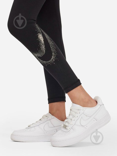 Лосины Nike DV3232-010 р.S черный - фото 3