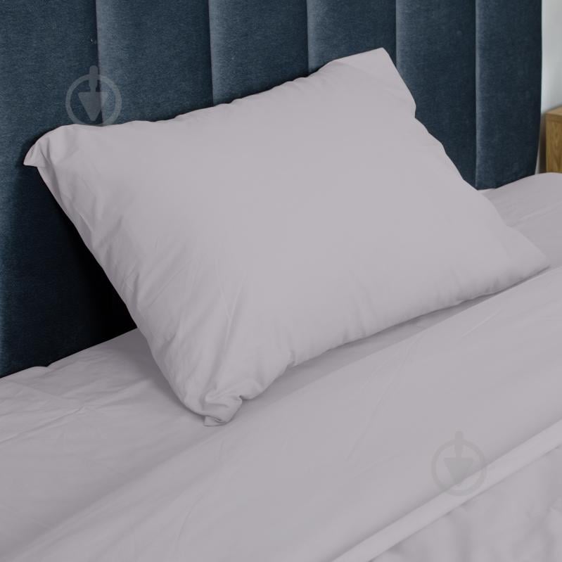 Простынь на резинке Моно 140x200 см сизый Luna - фото 3 Простынь на резинке Моно 140x200 см сизый Luna - фото 3