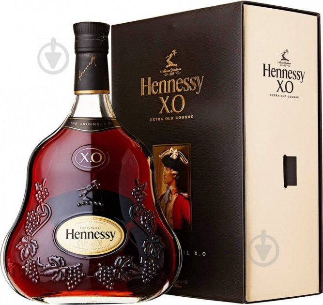 Коньяк Hennessy XO 20 років витримки 40% в подарунковій упаковці 0,35 л - фото 1