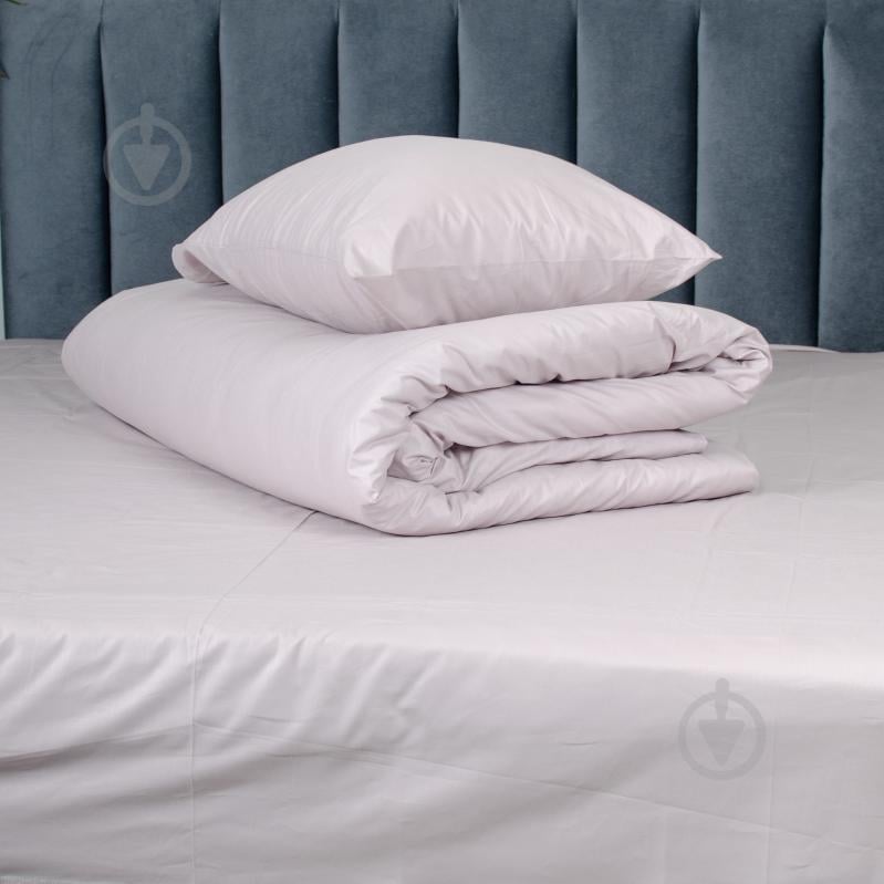 Простынь Моно поплин 220x240 см пудровый - фото 4