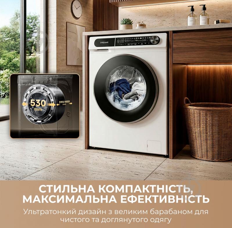 Стиральная машина DREAME S6 (DWF06S30CA) - фото 3