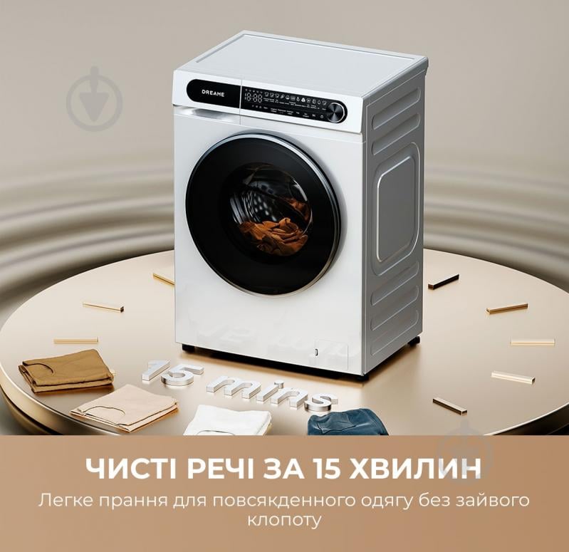 Стиральная машина DREAME S6 (DWF06S30CA) - фото 7