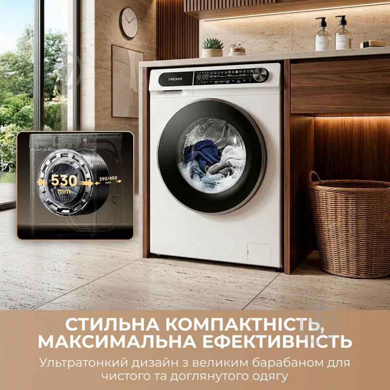 Стиральная машина DREAME S8 (DWF08S50CA) - фото 3