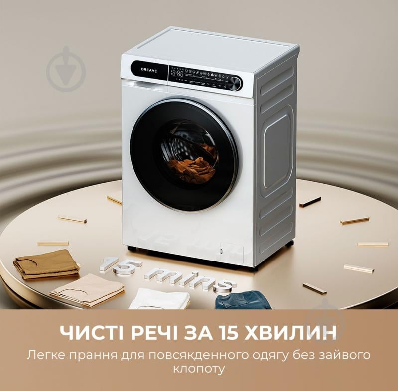 Стиральная машина DREAME S8 (DWF08S50CA) - фото 6