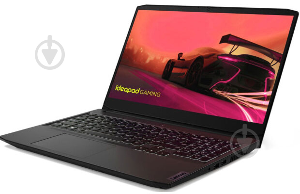 Ноутбук Lenovo IdeaPad Gaming 3 15IHU6 15,6" (82K101H1RA) shadow black - фото 3