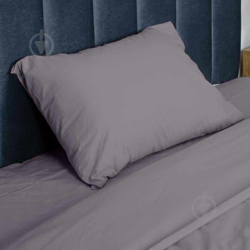 Простирадло на резинці Моно 180x200 см тауп - фото 3