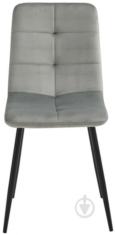 Стул Fly FS14 светло-серый / черный - фото 2