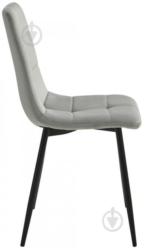 Стул Fly FS14 светло-серый / черный - фото 3