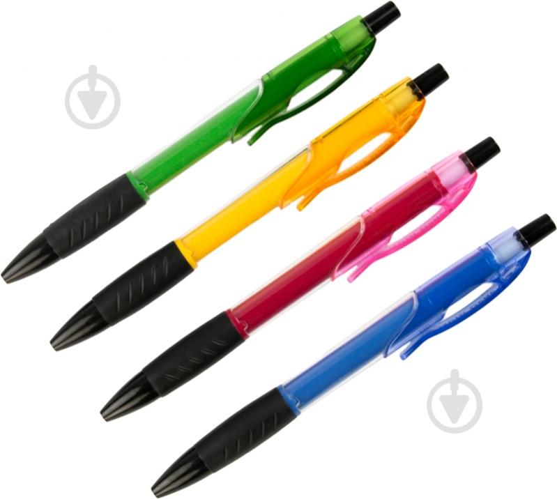 Набір ручок кулькових Nota Bene 4 шт. сині - фото 1