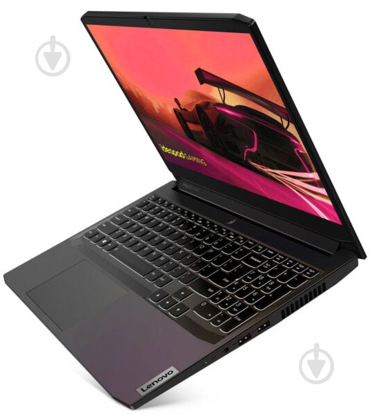 Ноутбук Lenovo IdeaPad Gaming 3 15ACH6 15,6" (82K201N9RA) shadow black - фото 4