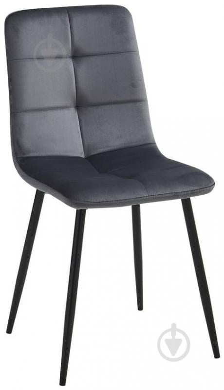 Стул Fly FS14 серый / черный - фото 1