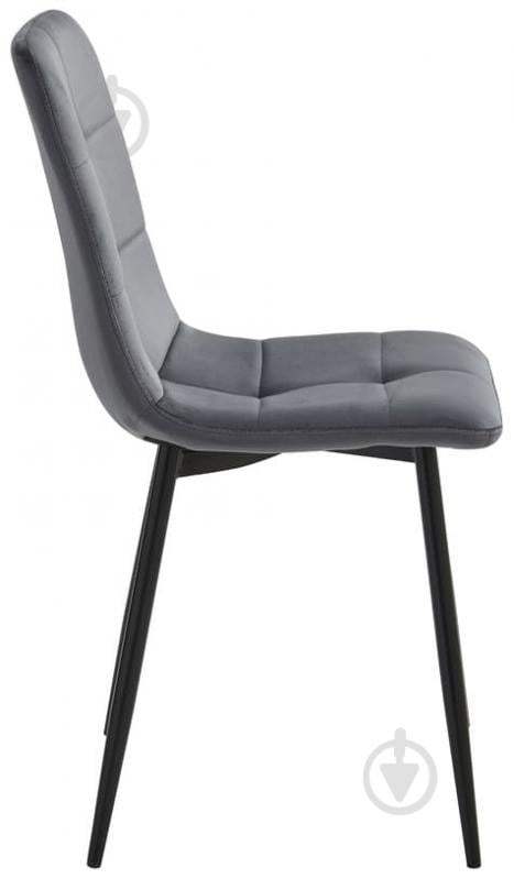 Стул Fly FS14 серый / черный - фото 3