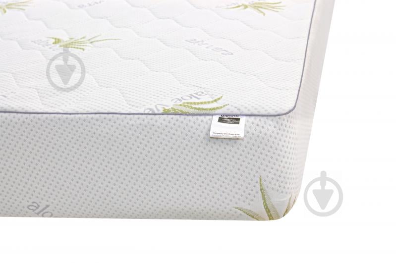 Наматрасник MirSon №1019 Alberto Cotton Aloe Vera обычный с резинкой по периметру 26х150x200 см 2200001500808 - фото 4