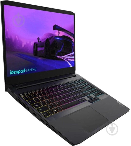 Ноутбук Lenovo IdeaPad Gaming 3 15ACH6 15,6" (82K201NYRA) shadow black - фото 6