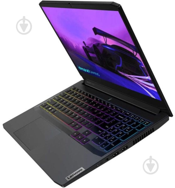 Ноутбук Lenovo IdeaPad Gaming 3 15ACH6 15,6" (82K201NYRA) shadow black - фото 5