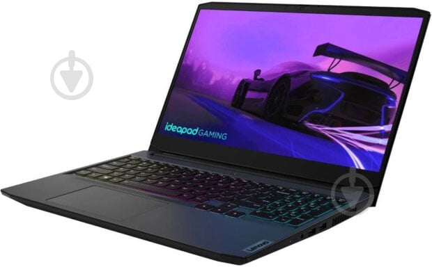 Ноутбук Lenovo IdeaPad Gaming 3 15ACH6 15,6" (82K201NYRA) shadow black - фото 4