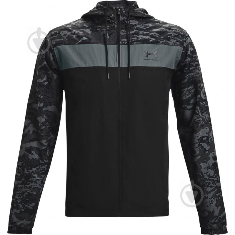 Вітрівка чоловіча весняна Under Armour UA SPORTSTYLE CAMO WNDBKR 1361622-001 р.M камуфляж - фото 1