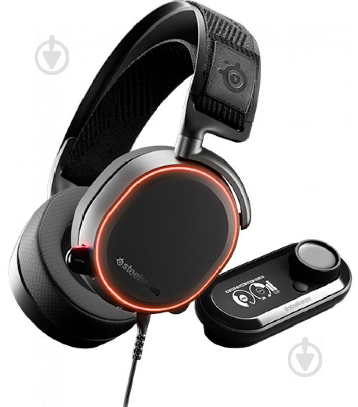 Гарнітура SteelSeries Arctis Pro + GameDAC black (SS61453) - фото 1