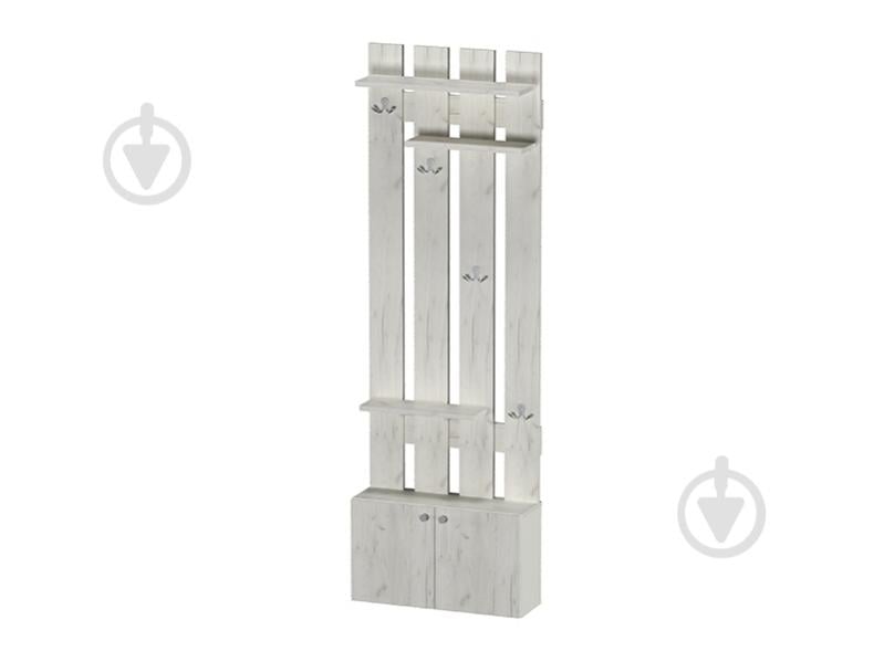 Прихожая DC мини Helga дуб крафт белый - фото 2