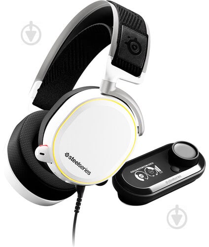 Гарнітура SteelSeries Arctis Pro + GameDAC white (SS61454) - фото 1