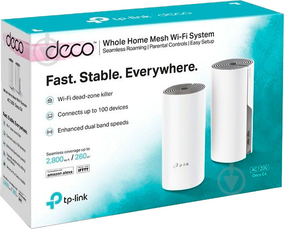 Wi-Fi-система TP-Link Deco E4 (1-pack) - фото 4