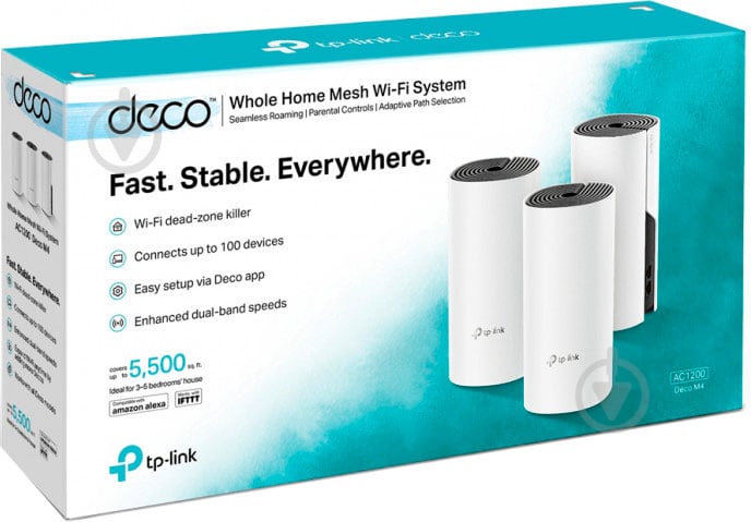 Wi-Fi-система TP-Link Deco M4 (3-pack) - фото 5