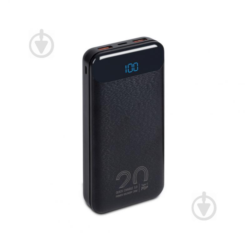 Повербанк RivaCase 20000 mAh black (RIVAPOWER VA2580) - фото 1