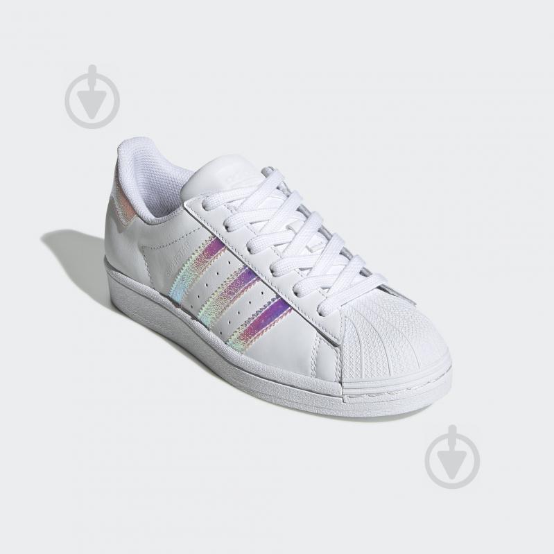 Кроссовки Adidas SUPERSTAR J FV3139 р.35 белый - фото 4