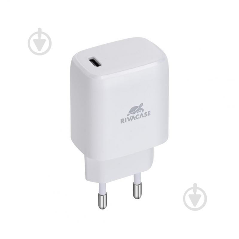 Зарядное устройство RivaCase PS4191 W00 (White) 1 USB Type-C PD 20W - фото 1 Зарядное устройство RivaCase PS4191 W00 (White) 1 USB Type-C PD 20W - фото 1