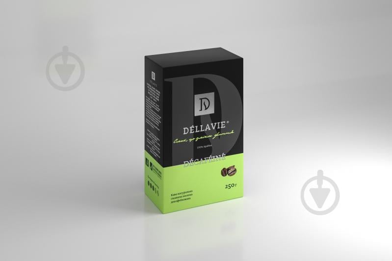 Кава мелена DELLAVIE Decafeine 250 г - фото 2